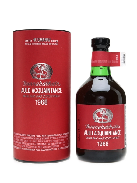 Bunnahabhain 1968 Auld Acquaintance 70cl