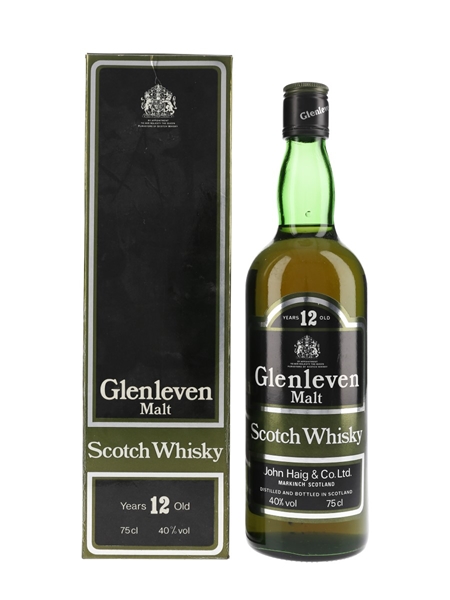 Glenleven 12 Year Old Bottled 1980s - John Haig & Co 75cl / 40%