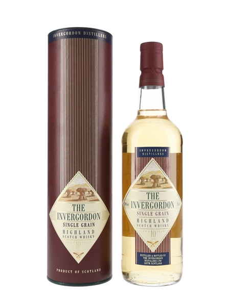 Invergordon 10 Year Old Bottled 1980s - Single Grain 75cl / 40%