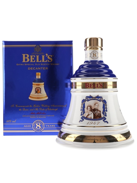 Bell's Ceramic Decanter Golden Wedding Anniversary 1997 70cl / 40%