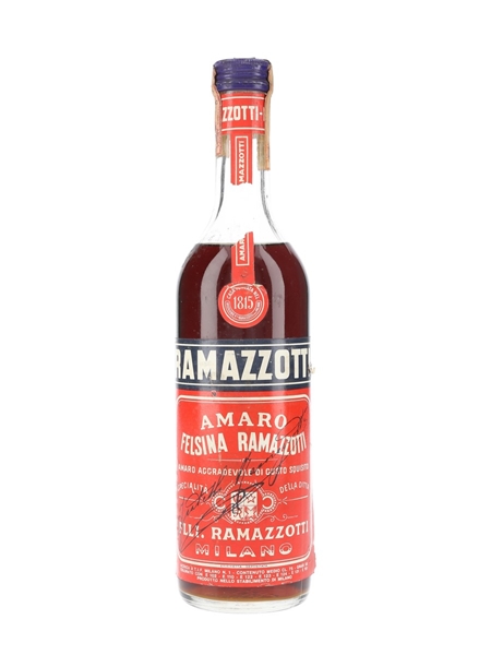 Ramazzotti Amaro Bottled 1960s 75cl / 30%