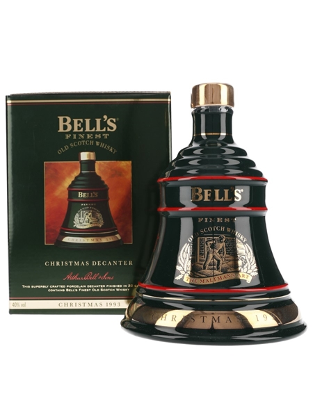 Bell's Christmas 1993 Ceramic Decanter The Art Of Distilling No.4 70cl / 40%