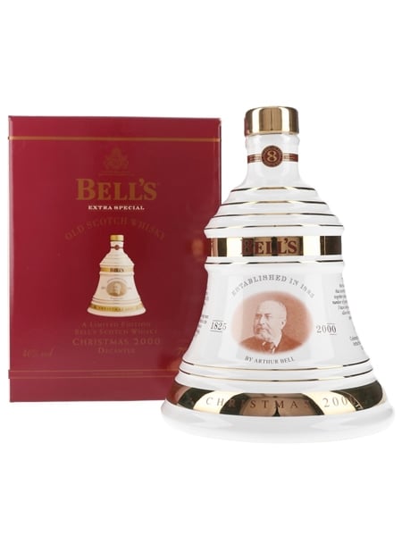 Bell's Christmas 2000 Ceramic Decanter Cherrybank Centre 70cl / 40%