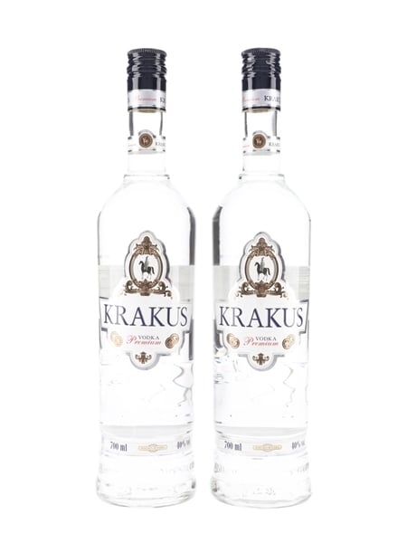 Krakus Premium Vodka  2 x 70cl / 40%