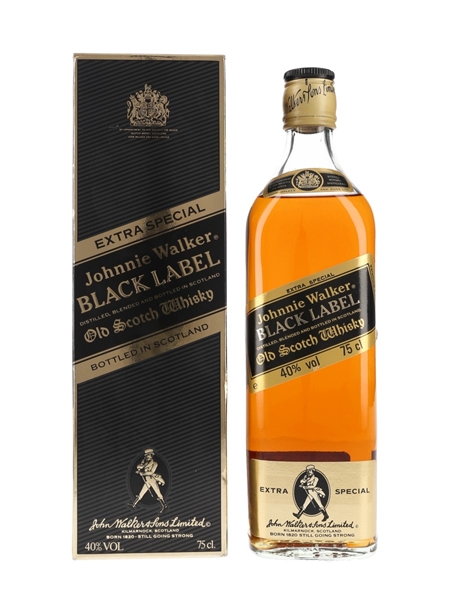 Johnnie Walker Black Label Bottled 1980s 75cl / 40%