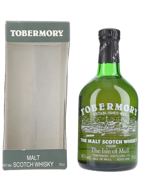 Tobermory Bottled 1980s - Screen Printed Label 75cl / 40%