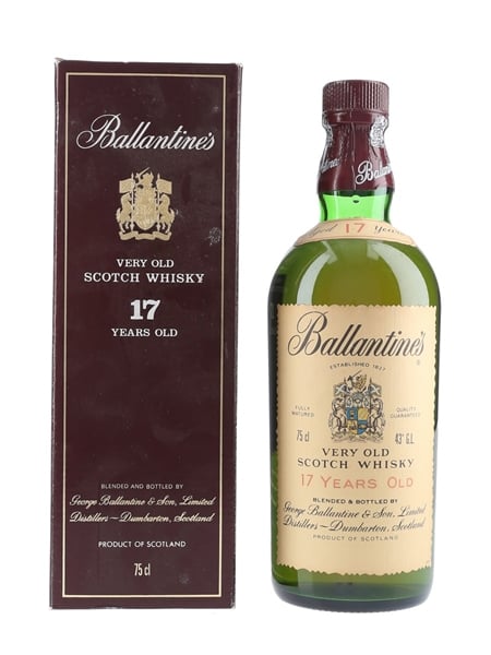 Ballantine's 17 Year Old Bottled 1980s 75cl / 43%