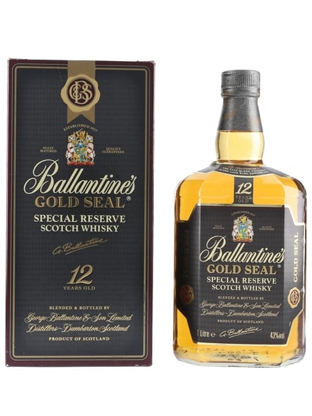 Ballantine's 12 Year Old Gold Seal  100cl / 43%