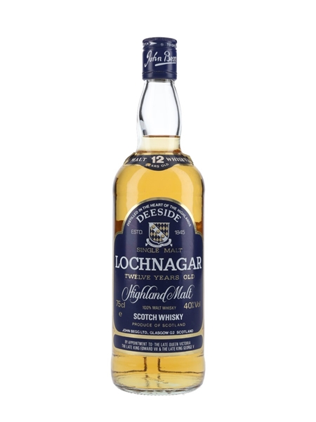 Lochnagar 12 Year Old Bottled 1980s 75cl / 40%