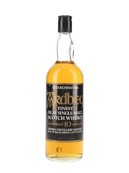 Ardbeg 10 Year Old Bottled 1980s 75cl / 40%