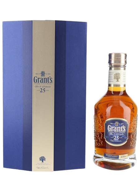 Grant's 25 Year Old Rare & Distinctive Batch No. 09-0614 70cl / 40%