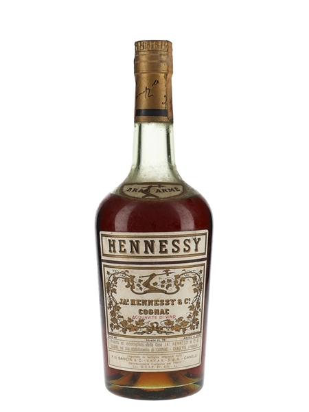 Hennessy Bras Arme Bottled 1960s - Gancia 73cl / 40%