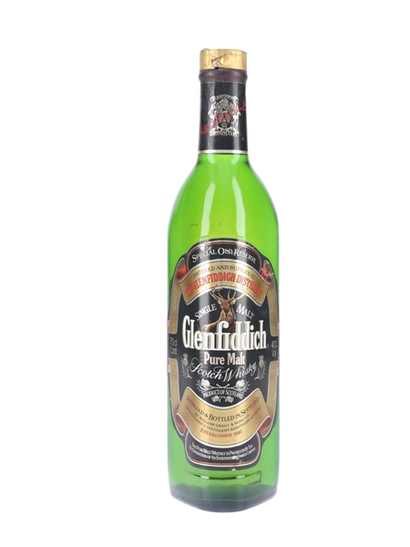 Glenfiddich Special Old Reserve Pure Malt Bottled 1990s 70cl / 40%