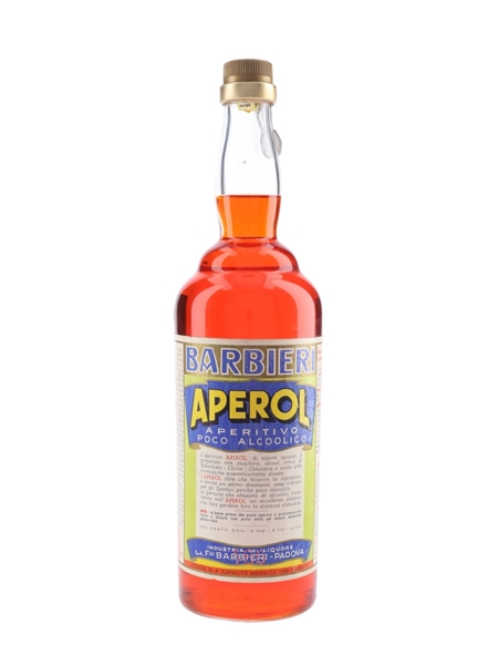 Aperol Barbieri Bottled 1950s 100cl / 11%