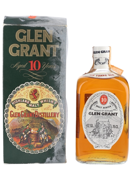 Glen Grant 10 Year Old Bottled 1970s - Giovinetti 75cl / 43%