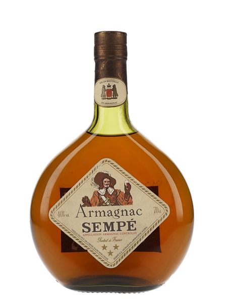 Sempe 3 Star Armagnac Old Presentation 70cl / 40%