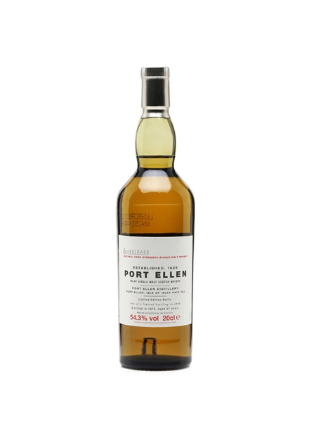 Port Ellen 1978 - 6th Release 27 Years Old 20cl