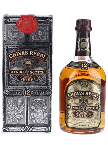 Chivas Regal 12 Year Old Bottled 1990s 70cl / 40%