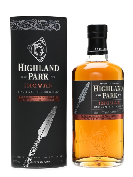 Highland Park Ingvar Taiwan Travel Retail Exclusive 70ck