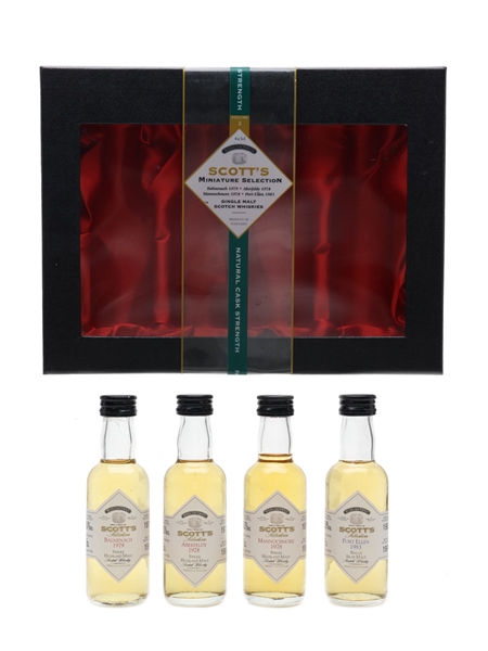 Scott's Selection Set Balmenach, Port Ellen, Mannochmore & Aberfeldy 4 x 5cl