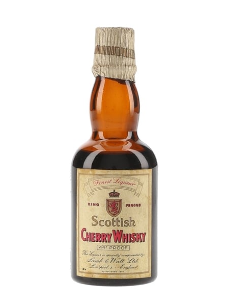 Lamb & Watt Scottish Cherry Whisky Bottled 1950s-1960s 5cl / 25%