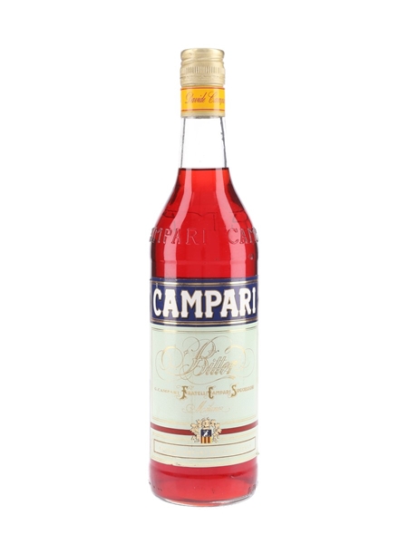 Campari Bitter Bottled 1990s 70cl / 25%