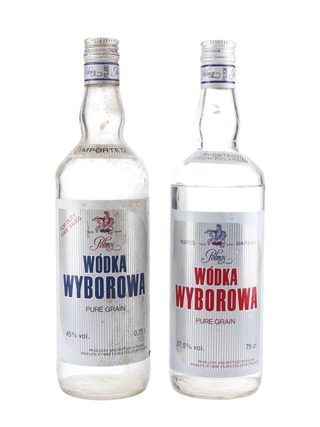 Polmos Wodka Wyborowa  2 x 75cl