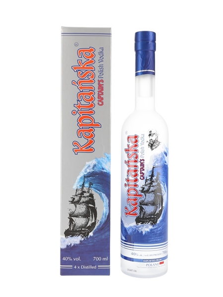 Polmos Kapitanska Captains Polish Vodka Bottled 2000s 70cl / 40%