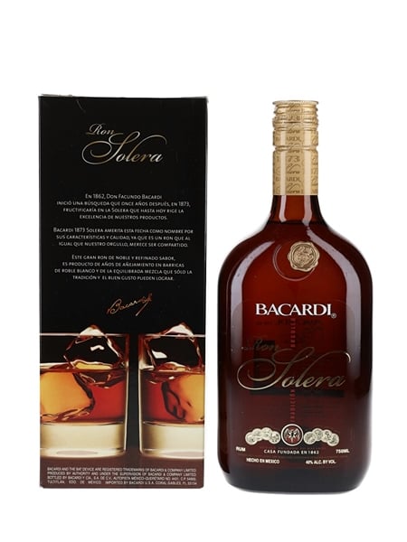 Bacardi Solera 1873  75cl / 40%