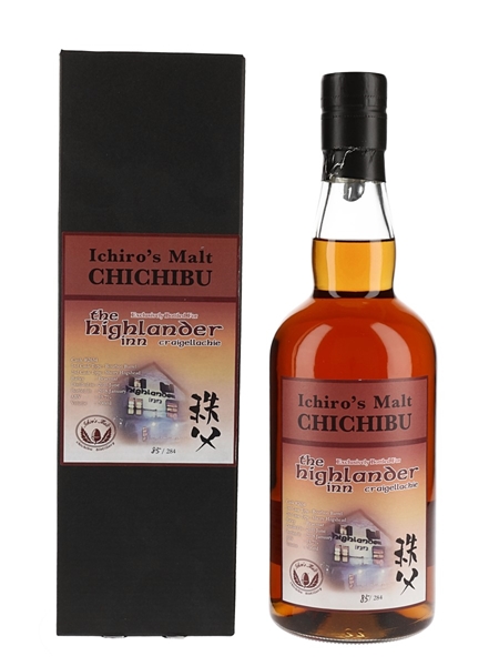 Chichibu 2010 Cask 2634 Bottled 2018 - The Highlander Inn 70cl / 59.7%