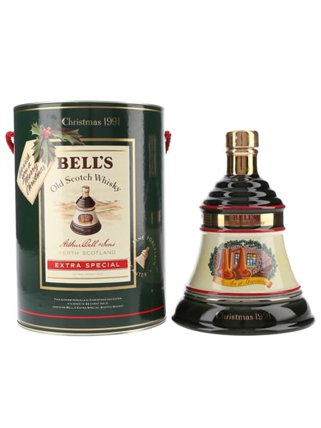 Bell's Christmas 1991 Ceramic Decanter The Art Of Distilling 70cl / 40%