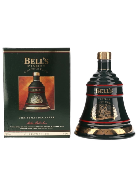 Bell's Christmas 1993 Ceramic Decanter The Art Of Distilling No.4 70cl / 40%