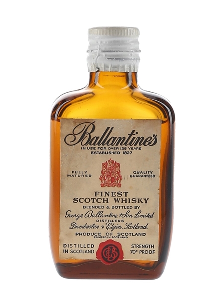 Ballantine's Finest Bottled 1960s 5cl / 40%