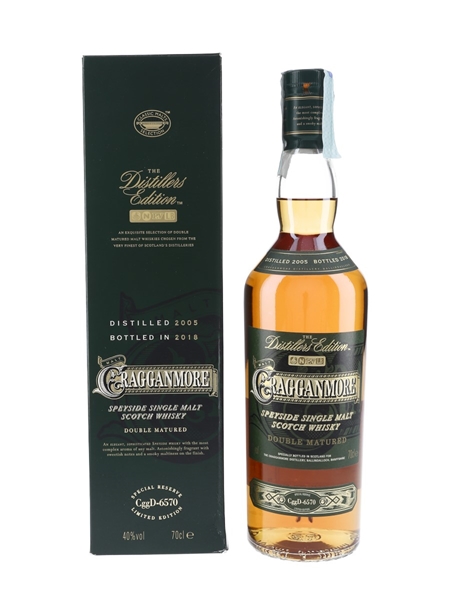 Cragganmore 2005 Distillers Edition Bottled 2018 70cl / 40%