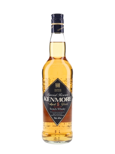 Kenmore 5 Year Old Special Reserve Marks & Spencer 70cl / 40%