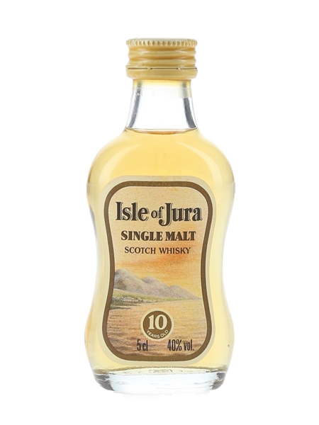 Isle Of Jura 10 Year Old Bottled 1980s 5cl / 40%