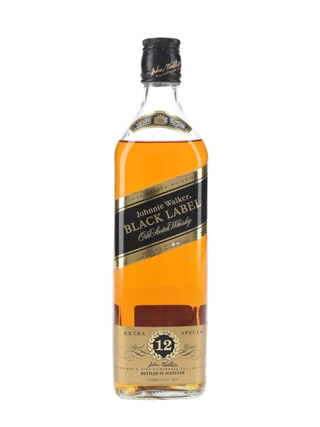 Johnnie Walker Black Label 12 Year Old Bottled 1990s 70cl / 40%