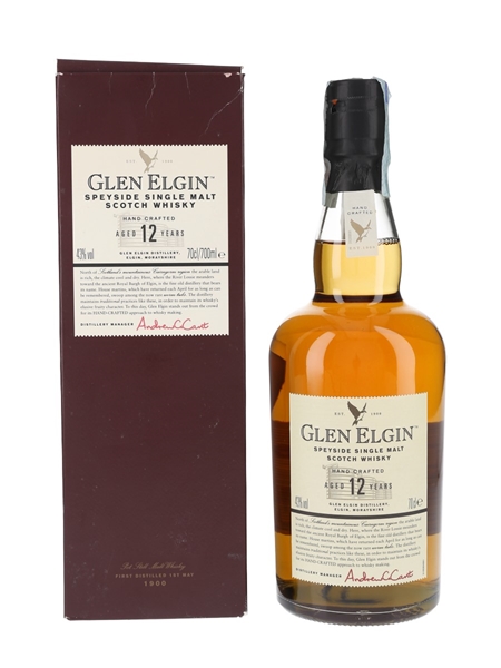 Glen Elgin 12 Year Old  70cl / 43%