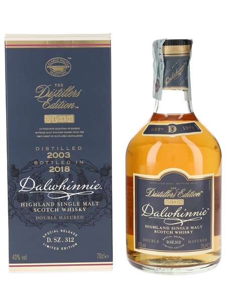 Dalwhinnie 2003 Distillers Edition Bottled 2018 70cl / 43%