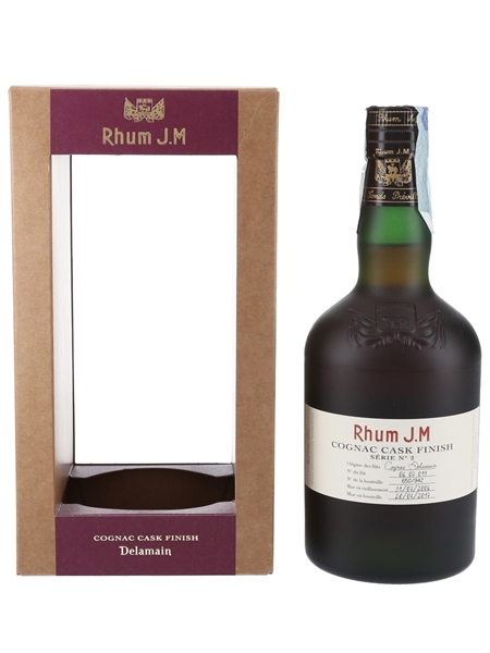 J M Rhum 2006 Delamain Cognac Cask Finish Bottled 2017 50cl / 41.2%