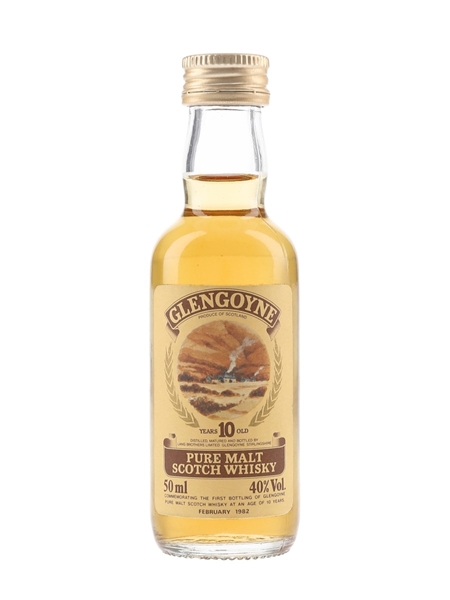 Glengoyne 10 Year Old Bottled 1982 - Commemorative Bottling 5cl / 40%