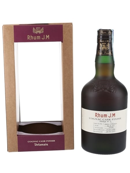 J M Rhum 2006 Delamain Cognac Cask Finish Bottled 2017 50cl / 41.2%