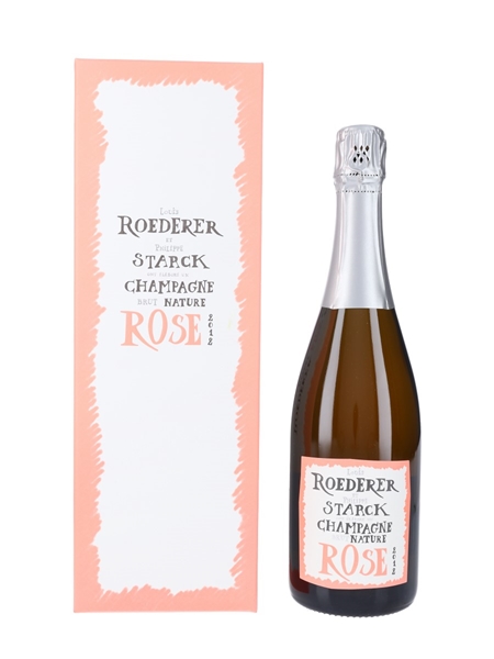 Louis Roederer 2012 Brut Nature Rose Philippe Starck 75cl / 12%