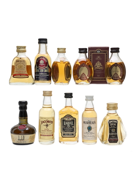 Assorted Blended Scotch Whisky  10 x 5cl / 40%