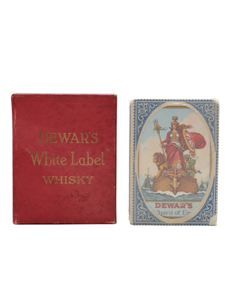 Dewar's White Label Whisky The Spirit of Empire Playing Cards Sealed Pack 