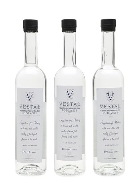 Vestal Podlasie 2011 Vodka  3 x 50cl / 40%