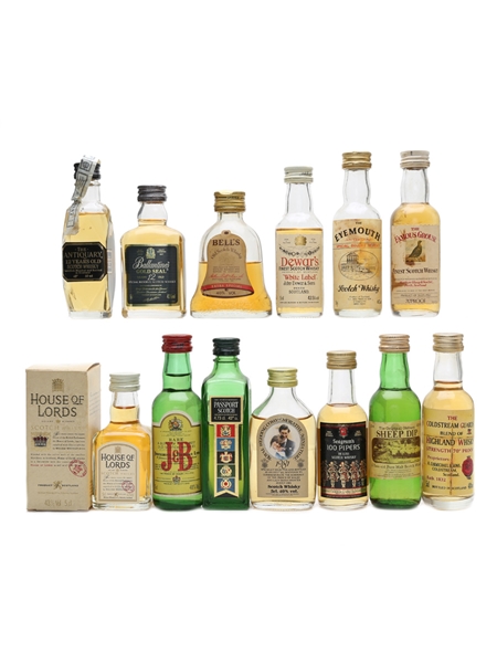 Assorted Blended Scotch Whisky  13 x 5cl