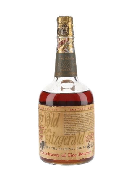 Very Old Fitzgerald 8 Year Old 1947 Stitzel-Weller - Bottled 1955 75cl / 50%