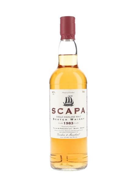 Scapa 1983 Bottled 1990s - Gordon & MacPhail 70cl / 40%