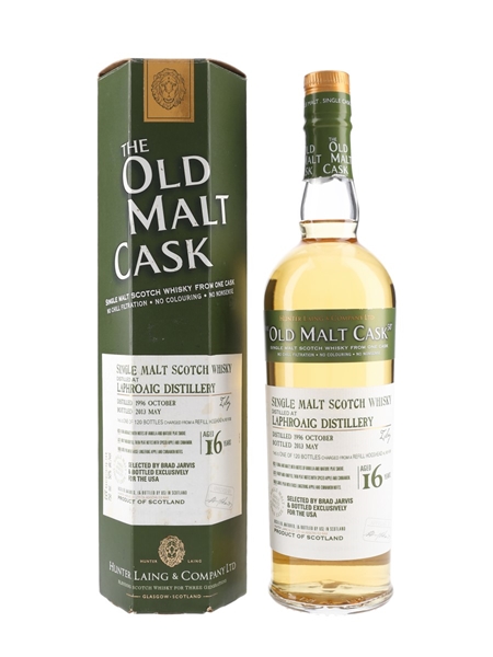 Laphroaig 1996 16 Year Old The Old Malt Cask Bottled 2013 - Hunter Laing 75cl / 50%